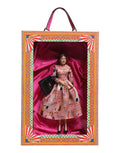 Pink Dress Ceramic Porcelain Fashion Leather Sicily Dolls
