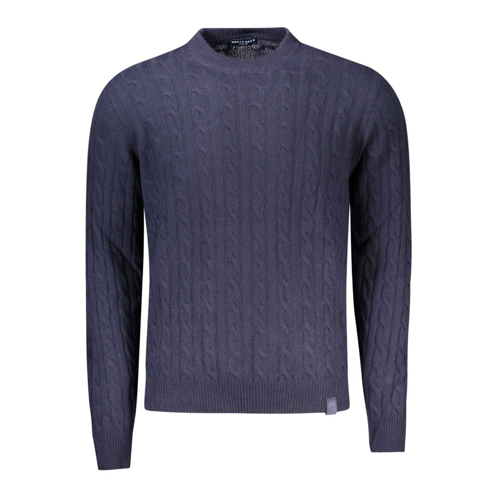 Herren Pullover aus schwarzer Wolle