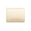 Beige Polyurethane Women's Wallet
