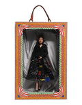 Black Dress Keramik Porzellan Mode Leder Sizilien Puppen