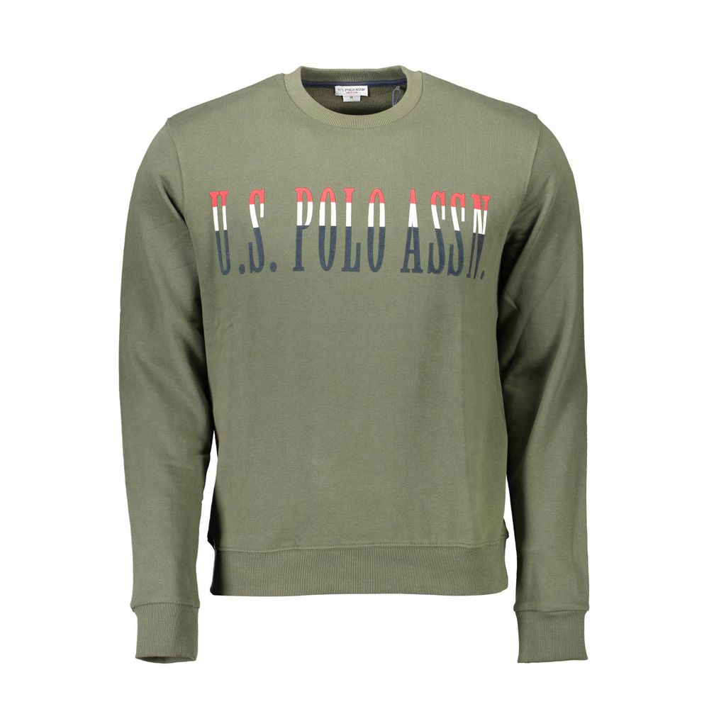Grünes Baumwoll-Sweatshirt für Herren