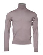 Brauner Kaschmir Herren Strickpullover