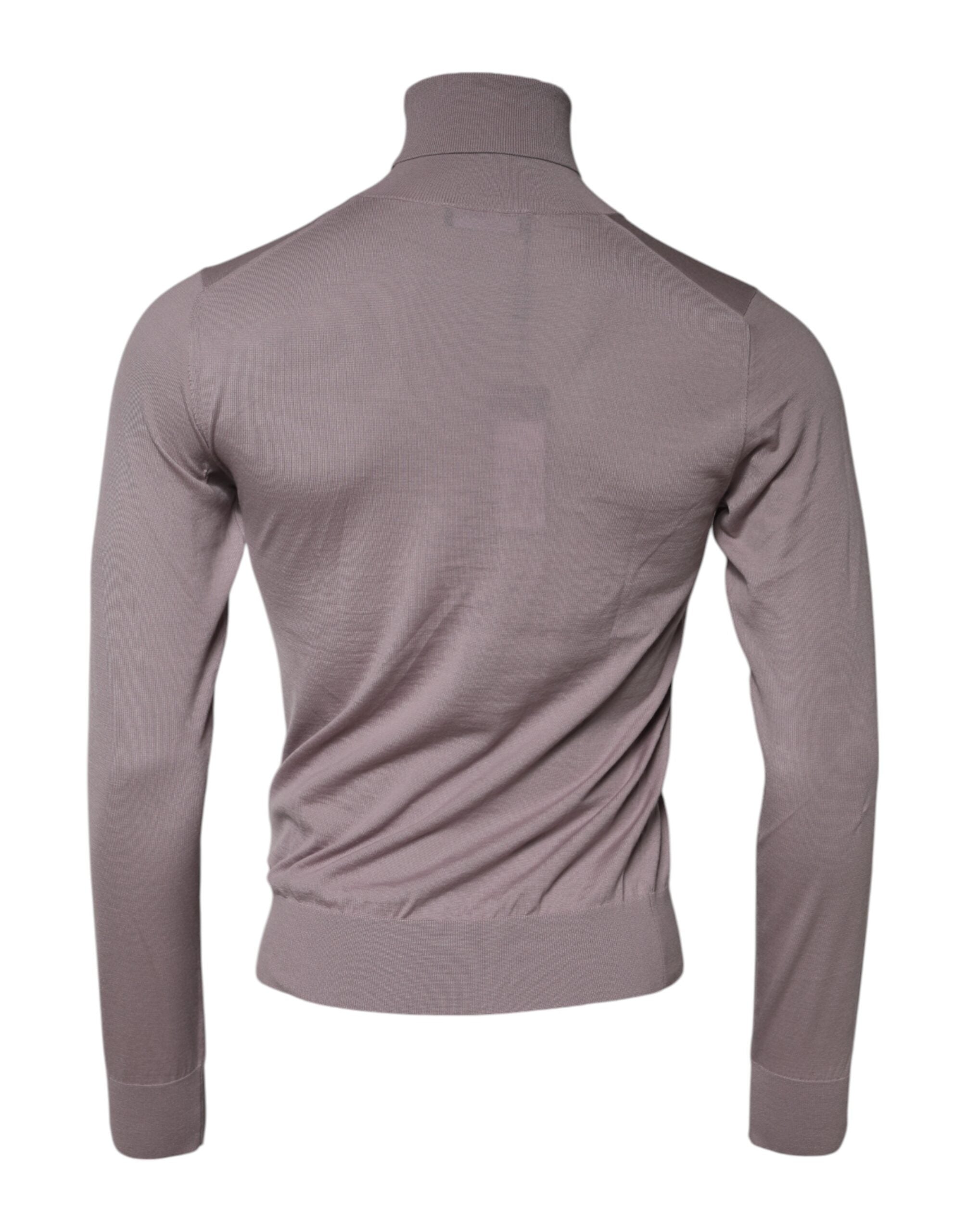 Brauner Kaschmir Herren Strickpullover