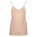Rosa Polyester Women T-Shirt