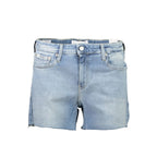 Azzurro Cotton Damen-Shorts
