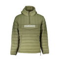Grüne Polyamid-Herrenjacke
