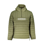 Grüne Polyamid-Herrenjacke