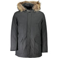 Giacca da uomo in cotone grigio