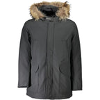 Giacca da uomo in cotone grigio
