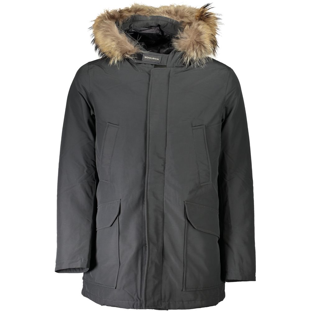 Giacca da uomo in cotone grigio