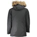 Giacca da uomo in cotone grigio