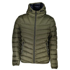 Green Polyamide Men's Jacket