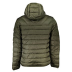 Green Polyamide Men's Jacket