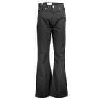 Blaue Damenjeans aus Baumwolle