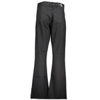 Blaue Damenjeans aus Baumwolle