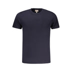 Blu Cotton Men T-Shirt