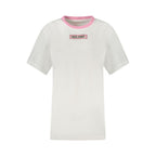 Damen-T-Shirt aus weißer Baumwolle