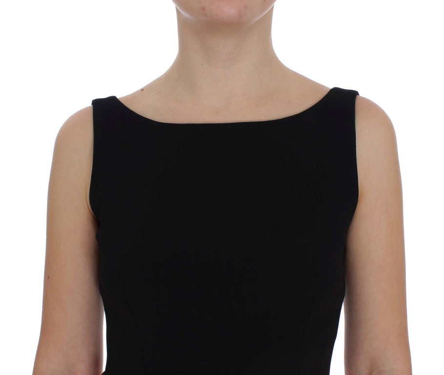 Rosa geblümtes langes Maxi-Etui-Kleid