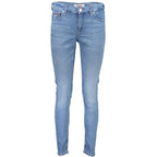 Azzurro Cotton Skinny Jeans für Damen