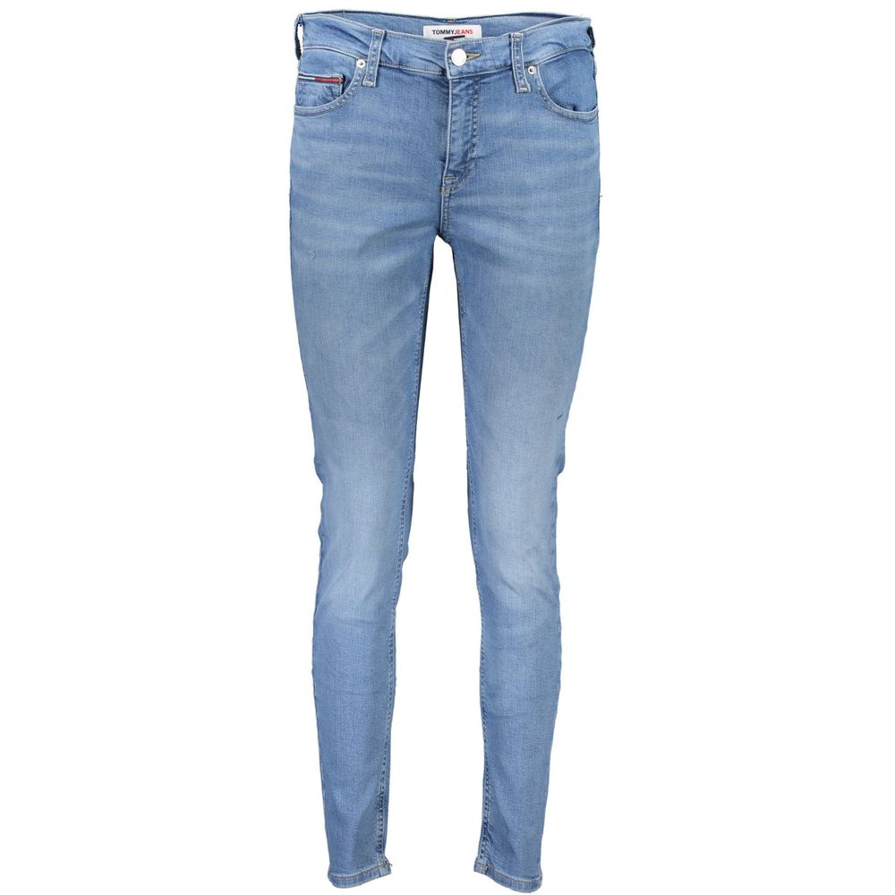 Azzurro Cotton Skinny Jeans für Damen