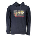 Blue Cotton Men's Sweatshirt