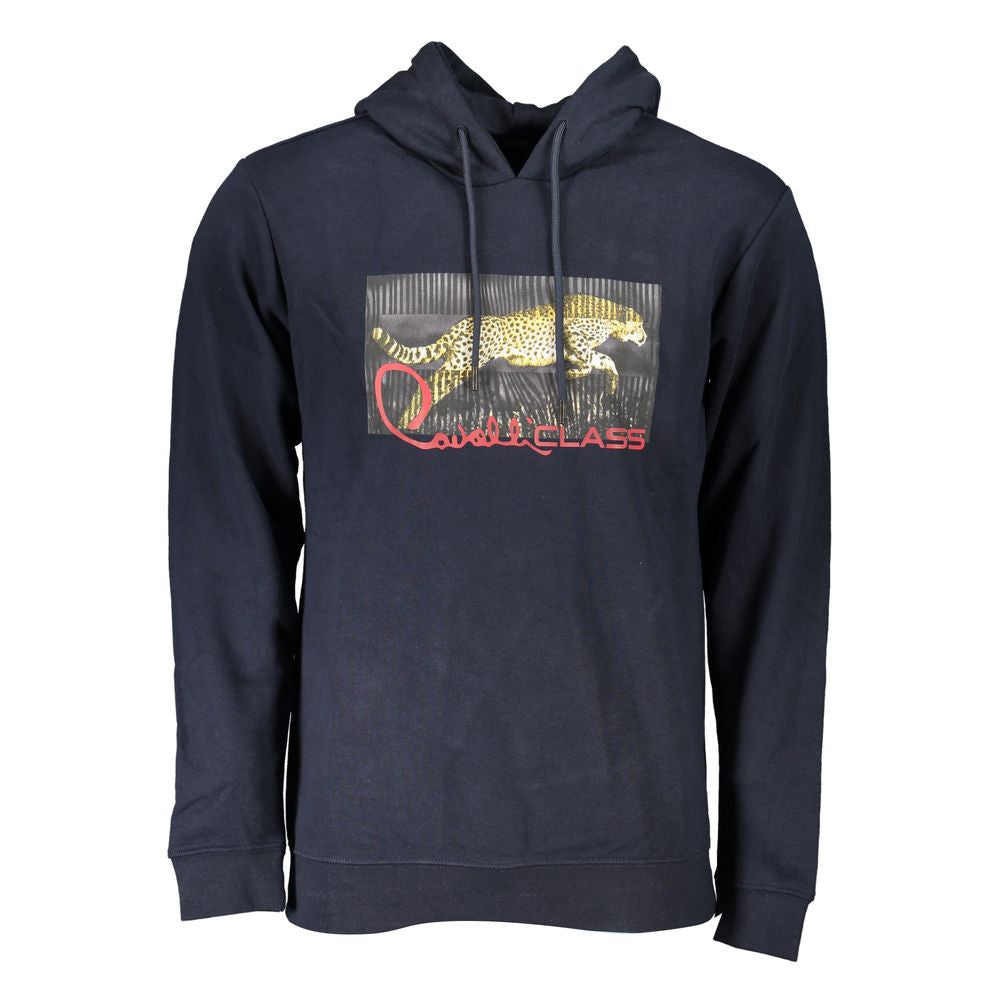 Blue Cotton Men's Sweatshirt