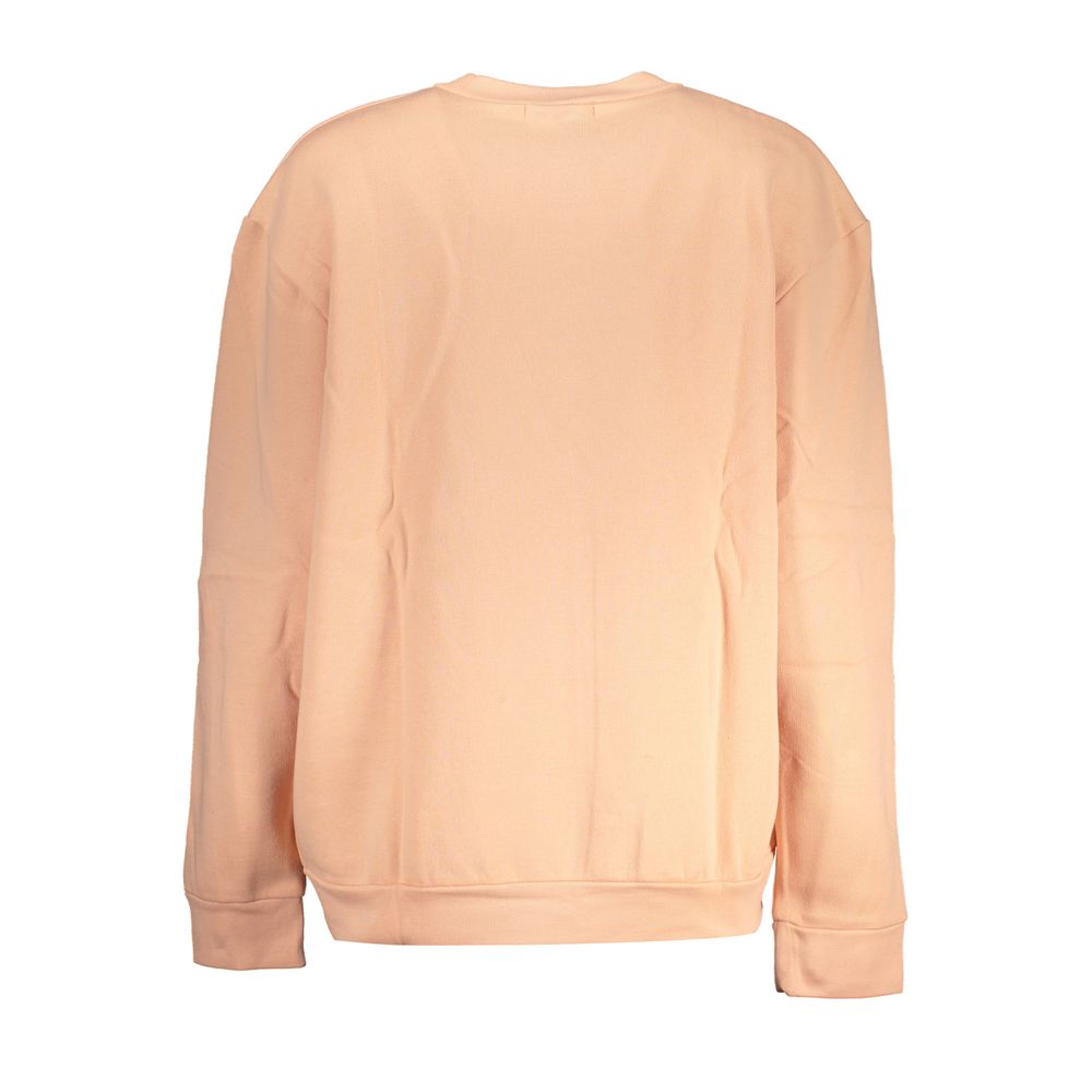Pink Polyester Women's Sweatshirt