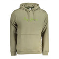 Grüner Herren-Kapuzenpullover aus Bio-Baumwolle