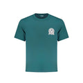 Grünes Baumwoll-Herren-T-Shirt