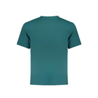 Grünes Baumwoll-Herren-T-Shirt