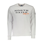 Herren-Sweatshirt aus weißer Baumwolle