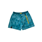 Hellblaue Badeshorts für Herren aus Polyester