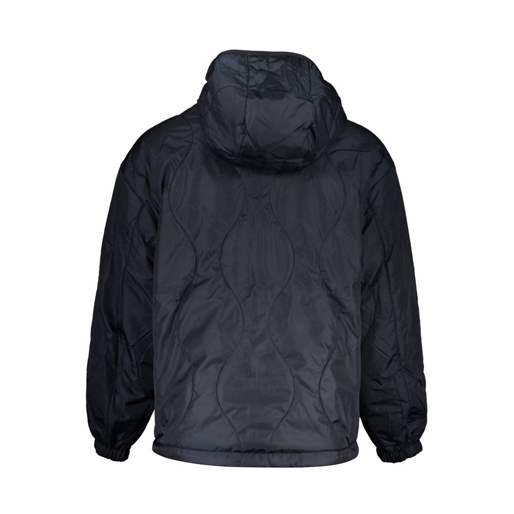 Blaue Herrenjacke aus Polyester