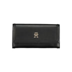Elegant Black Dual-Compartment Wallet
