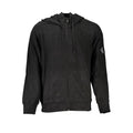 Schwarzes Baumwoll-Sweatshirt für Herren