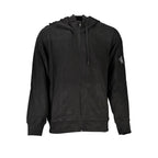 Schwarzes Baumwoll-Sweatshirt für Herren