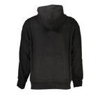 Schwarzes Baumwoll-Sweatshirt für Herren