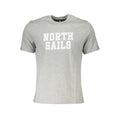 Graues Baumwoll-Herren-T-Shirt