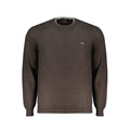 Brauner Wollpullover für Herren
