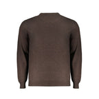 Brauner Wollpullover für Herren