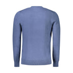 Blauer Herrenpullover aus Baumwolle