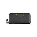 Black Polyurethane Women Wallet