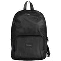 Schwarzer Herrenrucksack aus Polyester
