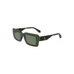 Grüne Acetat-Sonnenbrille für Damen