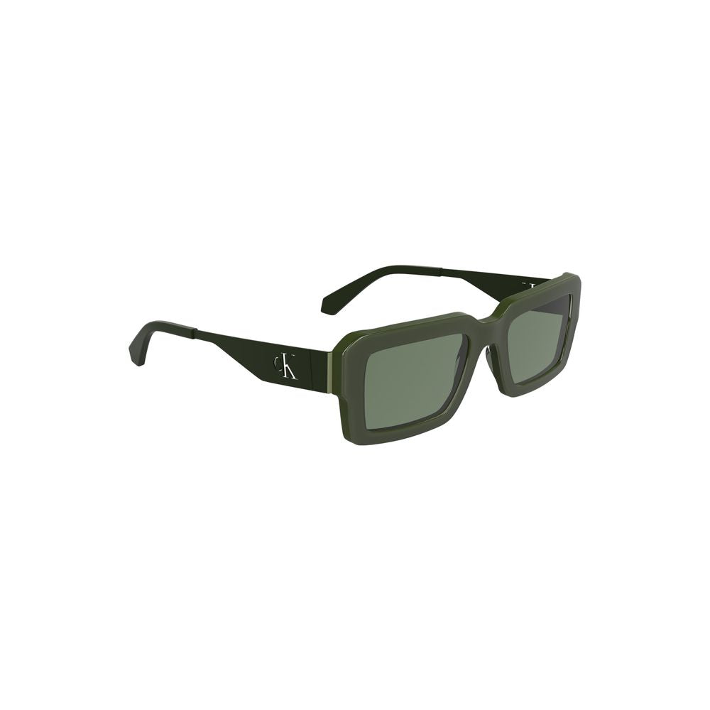 Grüne Acetat-Sonnenbrille für Damen