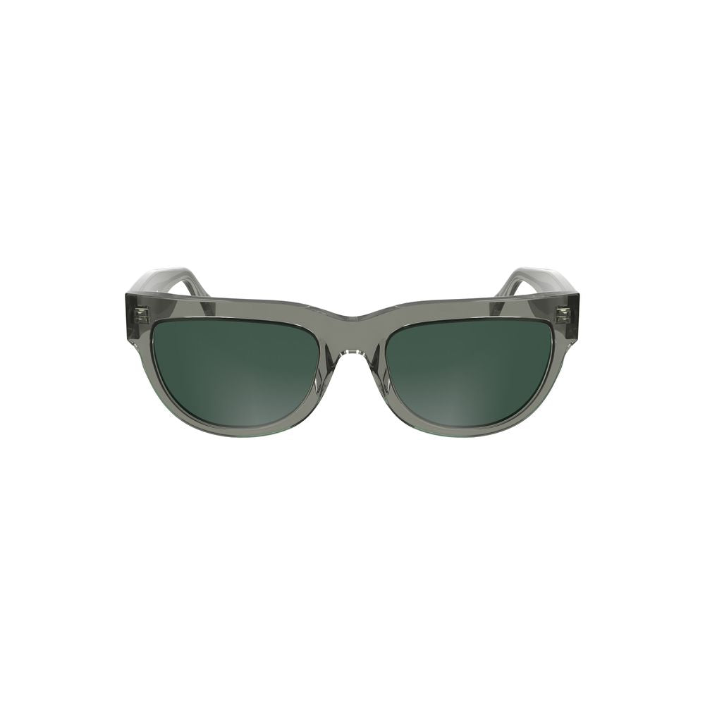 Graue Azetat-Sonnenbrille für Damen