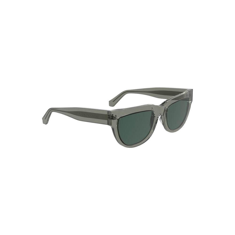 Graue Azetat-Sonnenbrille für Damen