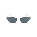 Sonnenbrille für Damen aus Weißmetall