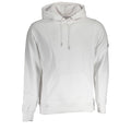 White Cotton Men Sweatshirt