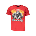 Red Cotton Men's T-Shirt